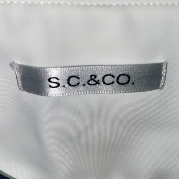 S.C & CO Blue Mini Pencil Skort for Casual Resort Wear - Picture 6 of 8